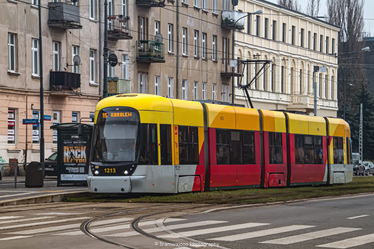 Лодзь, Bombardier Cityrunner № 1213