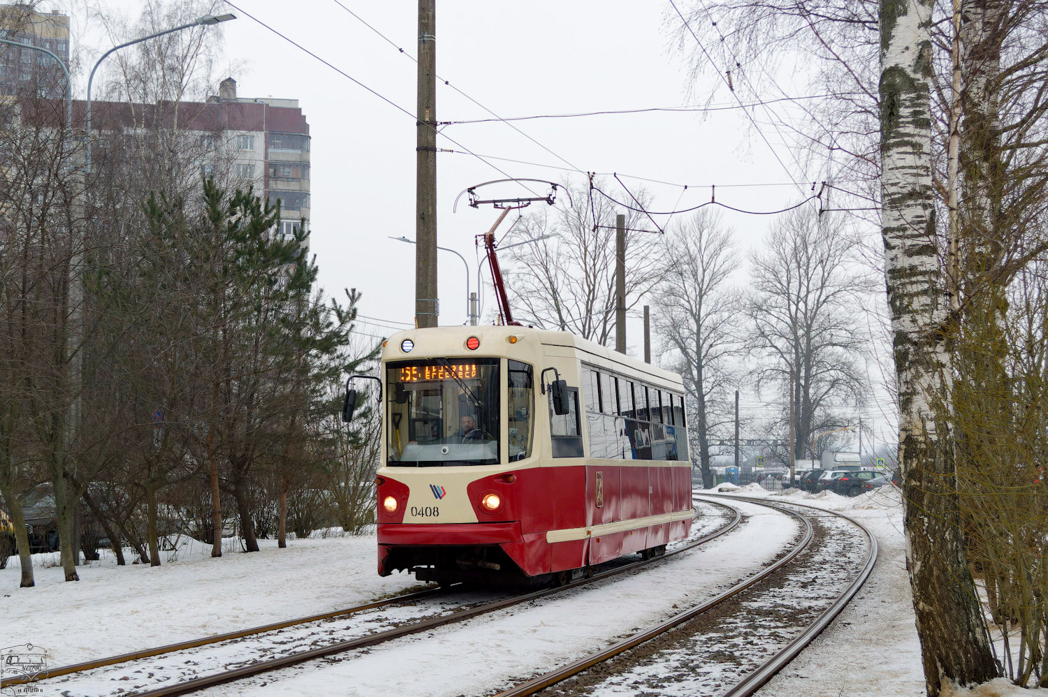 Санкт-Петербург, ЛМ-68М2 (мод. СПб ГЭТ) № 0408