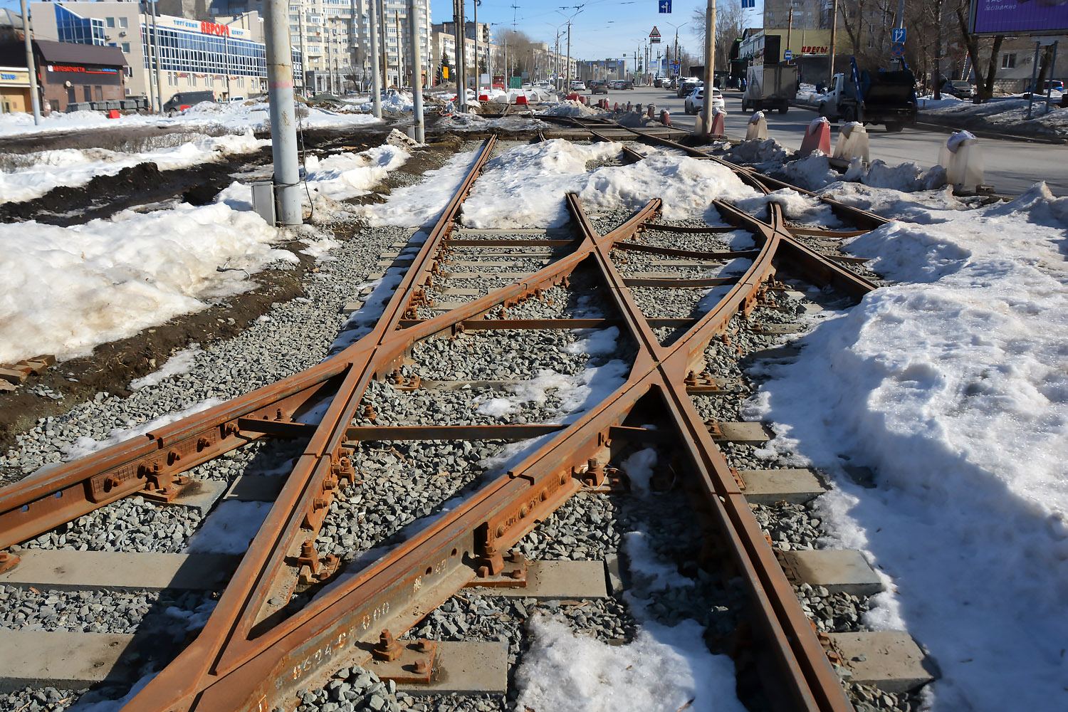 Пермь — Разные фотографии; Пермь — Строительство и ремонты; Пермь — Трамвайные линии и инфраструктура