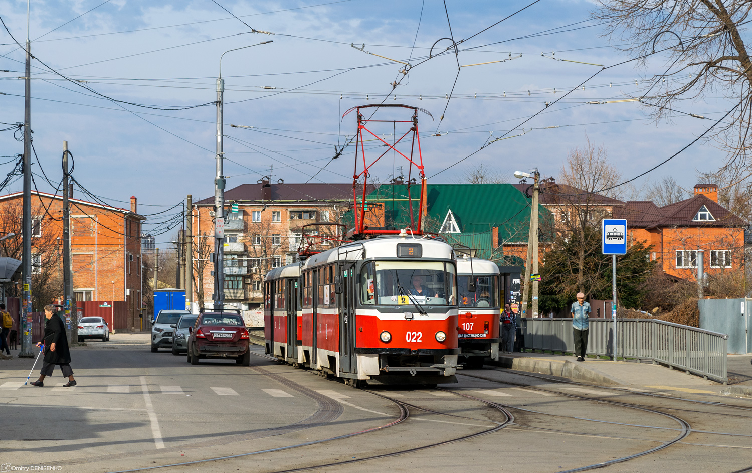 Краснодар, Tatra T3SU КВР ТРЗ № 022