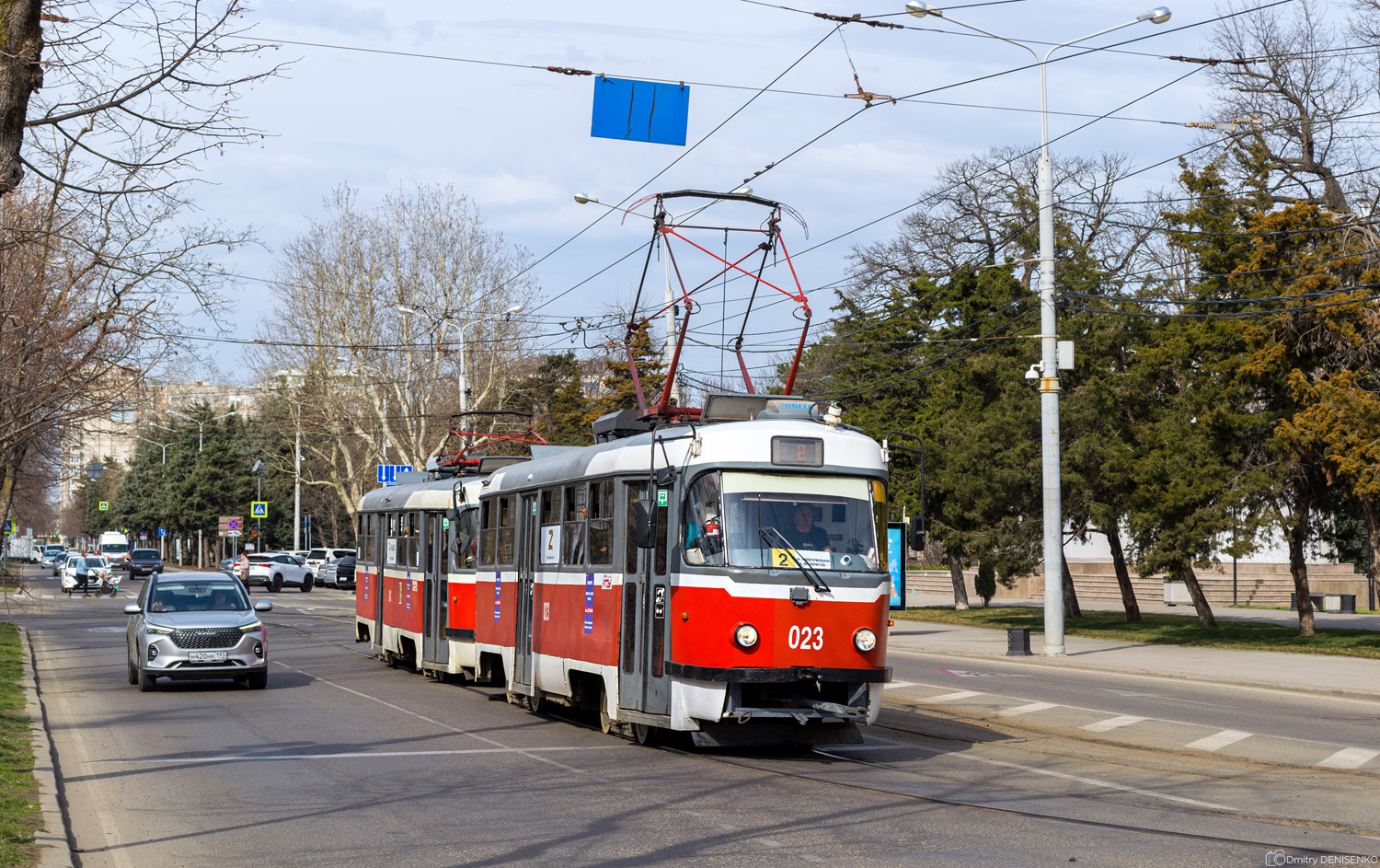Краснодар, Tatra T3SU КВР ТРЗ № 023