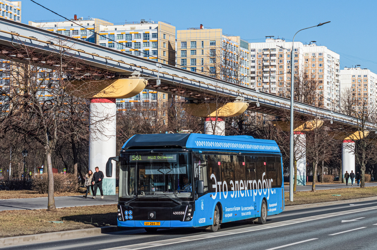 Москва, ЛиАЗ-6274 № 430338