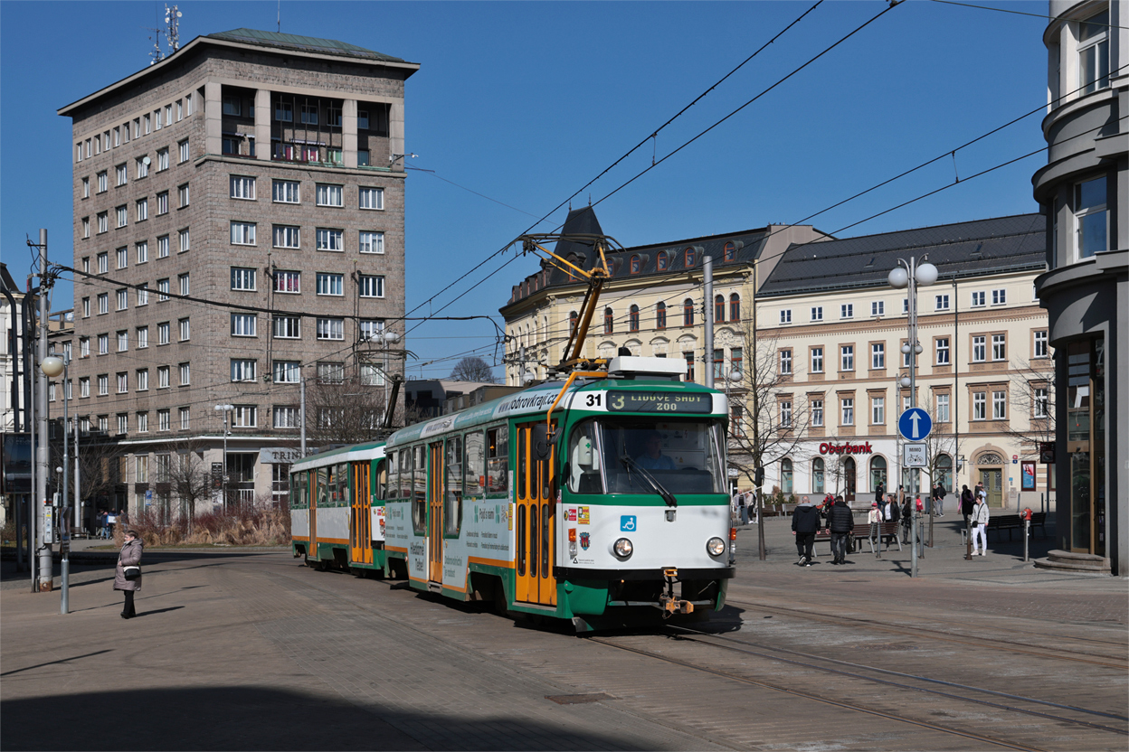 Либерец ― Яблонец-над-Нисой, Tatra T3R.SLF № 31
