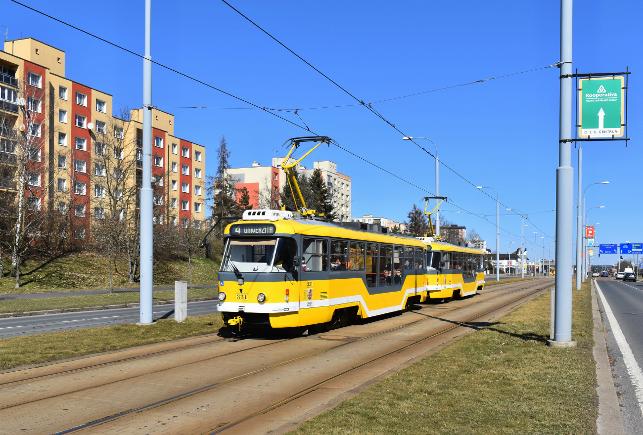 Пльзень, Tatra T3R.PLF № 331