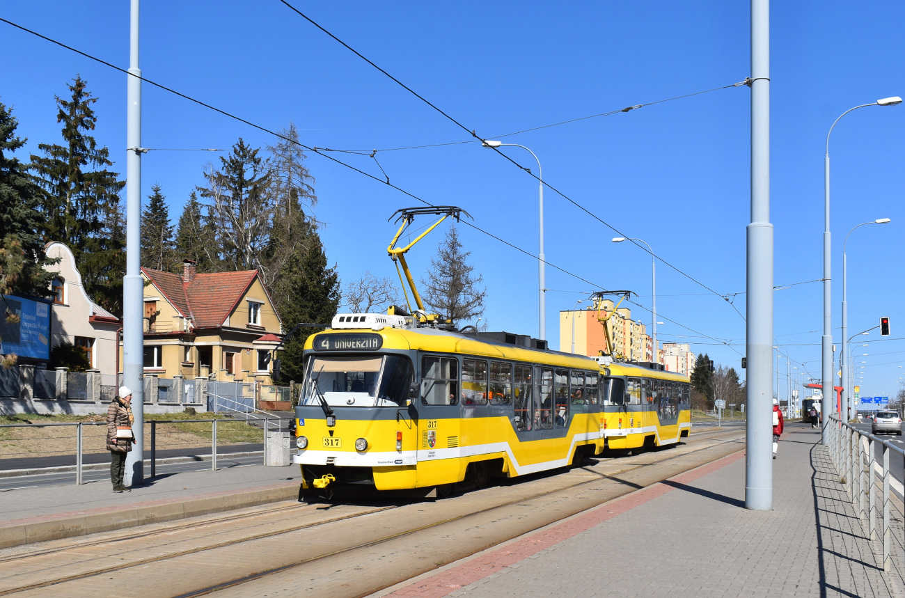 Pilsen, Tatra T3R.PLF Nr. 317