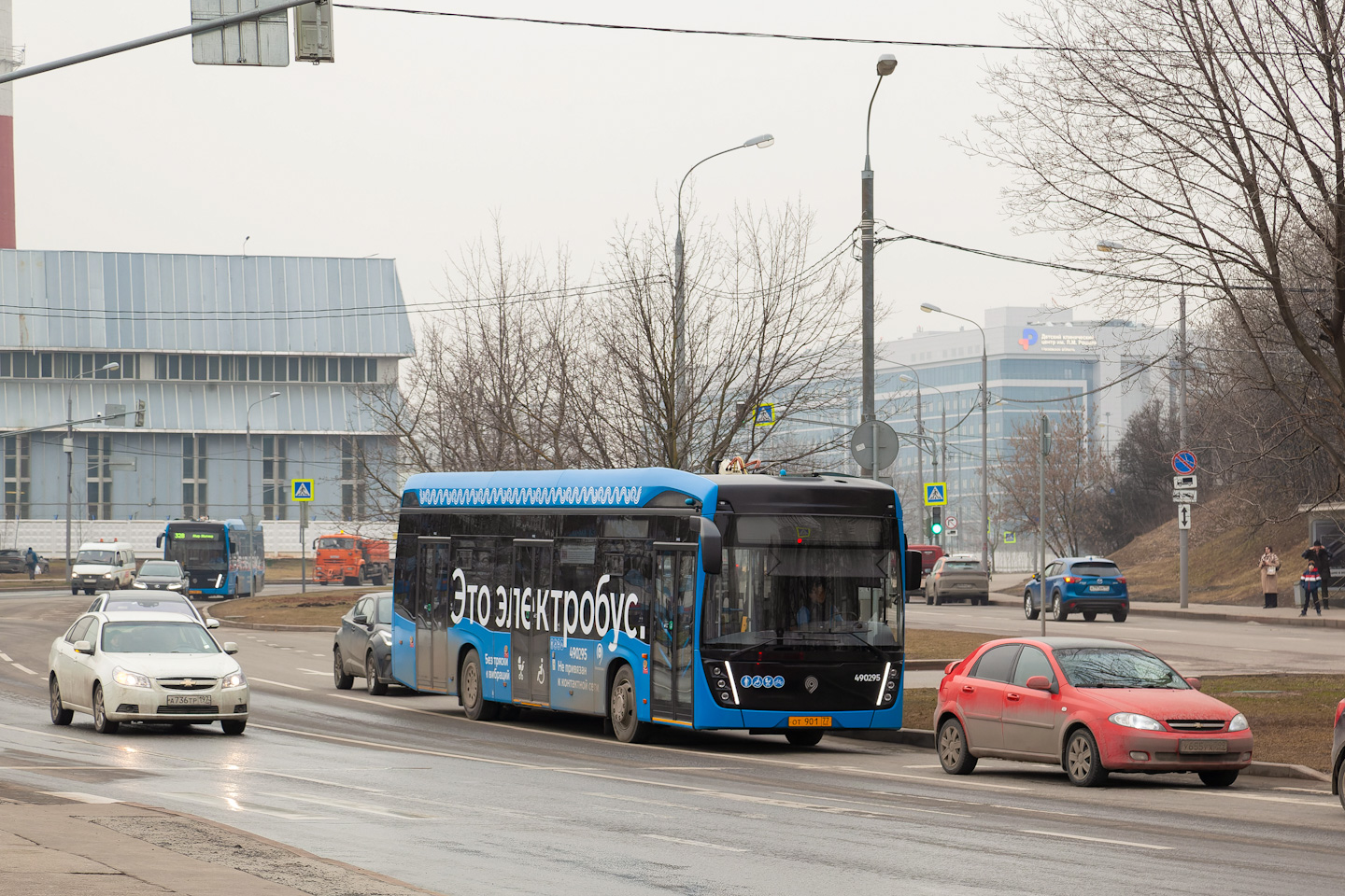 Maskava, KAMAZ-6282 № 490295 Maskava, KAMAZ-6282 № 490295