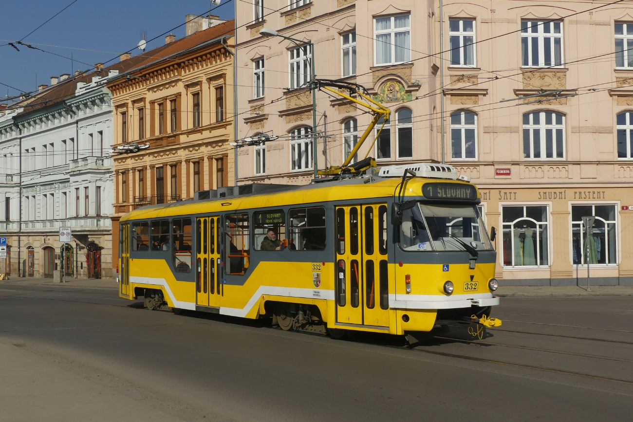 Пльзень, Tatra T3R.PLF № 332