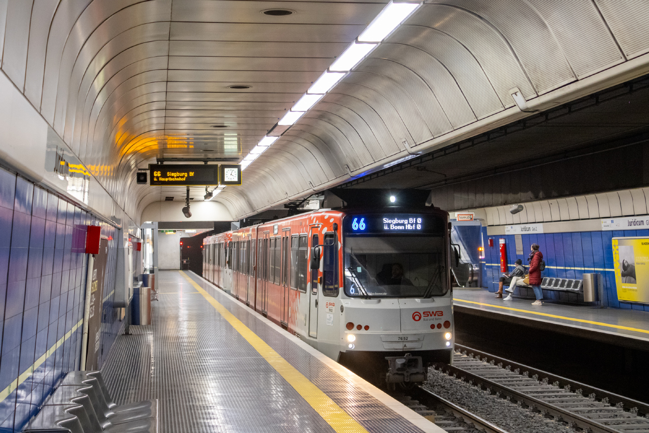 Bonn, Duewag B80C nr. 7652 Bonn, Duewag B80C nr. 7652