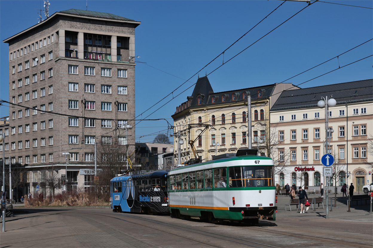 Liberec ― Jablonec nad Nisou, Tatra T3M.04 № 67