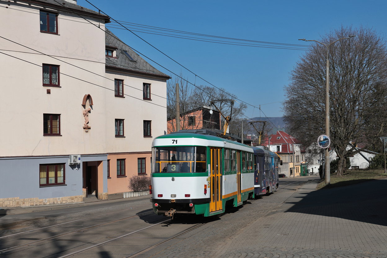 Либерец ― Яблонец-над-Нисой, Tatra T3M.04 № 71
