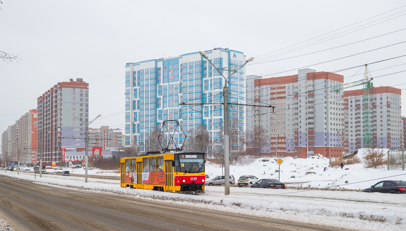 Барнаул, Tatra T6B5SU № 3149
