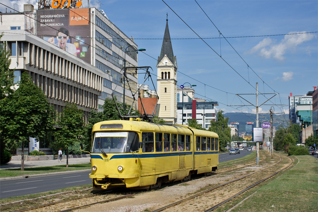 Сараево, Tatra K2YU № 516