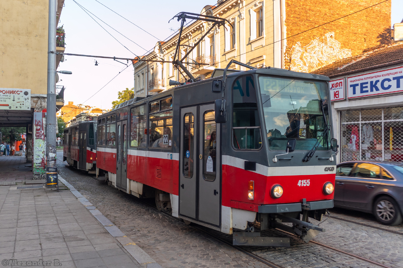 София, Tatra T6A5 № 4155