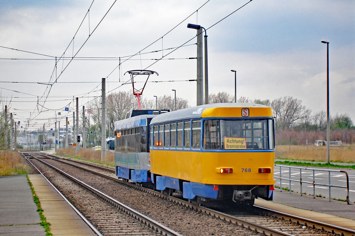 Leipzig, Tatra B4D-M Nr. 768