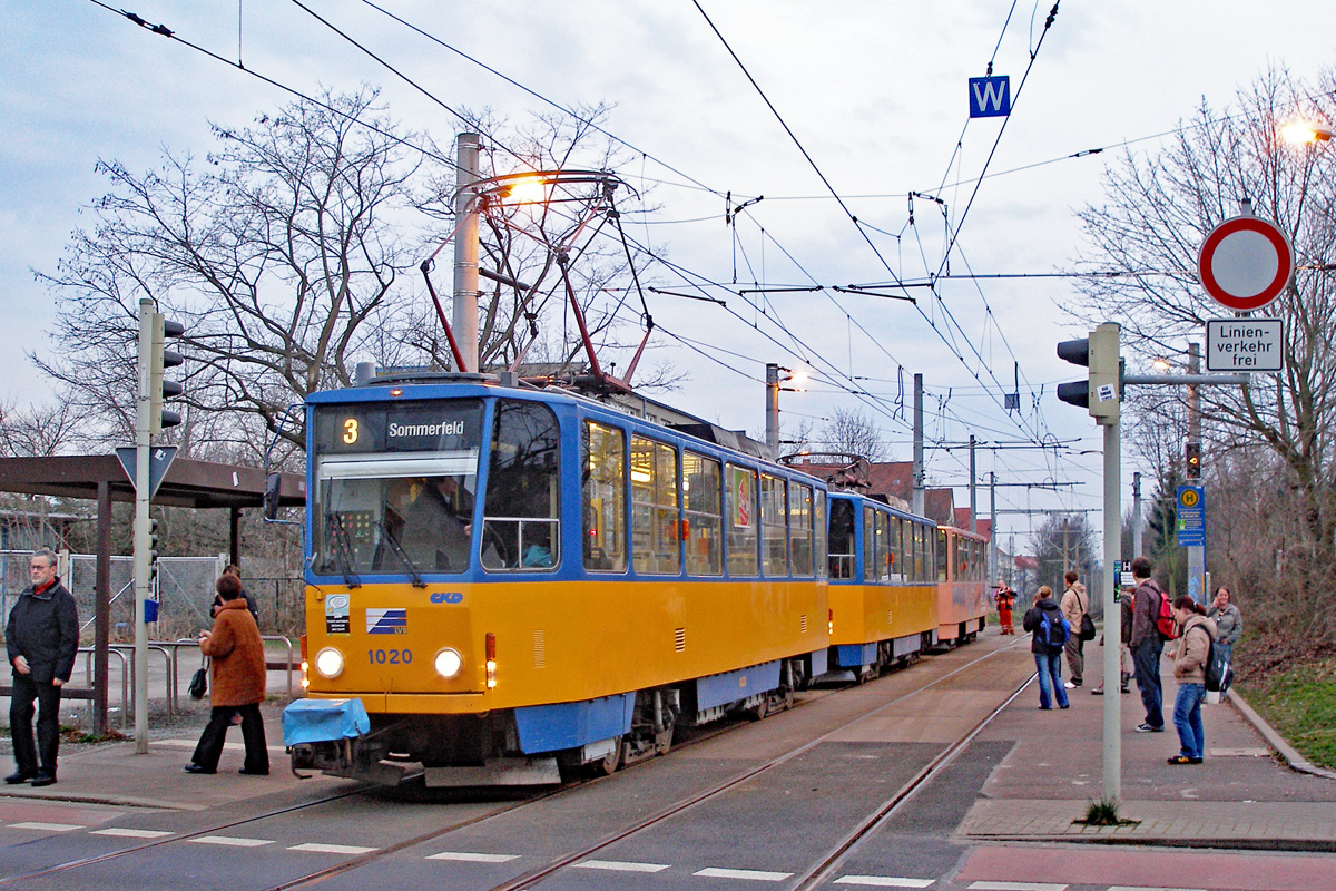 Leipzig, Tatra T6A2 # 1020