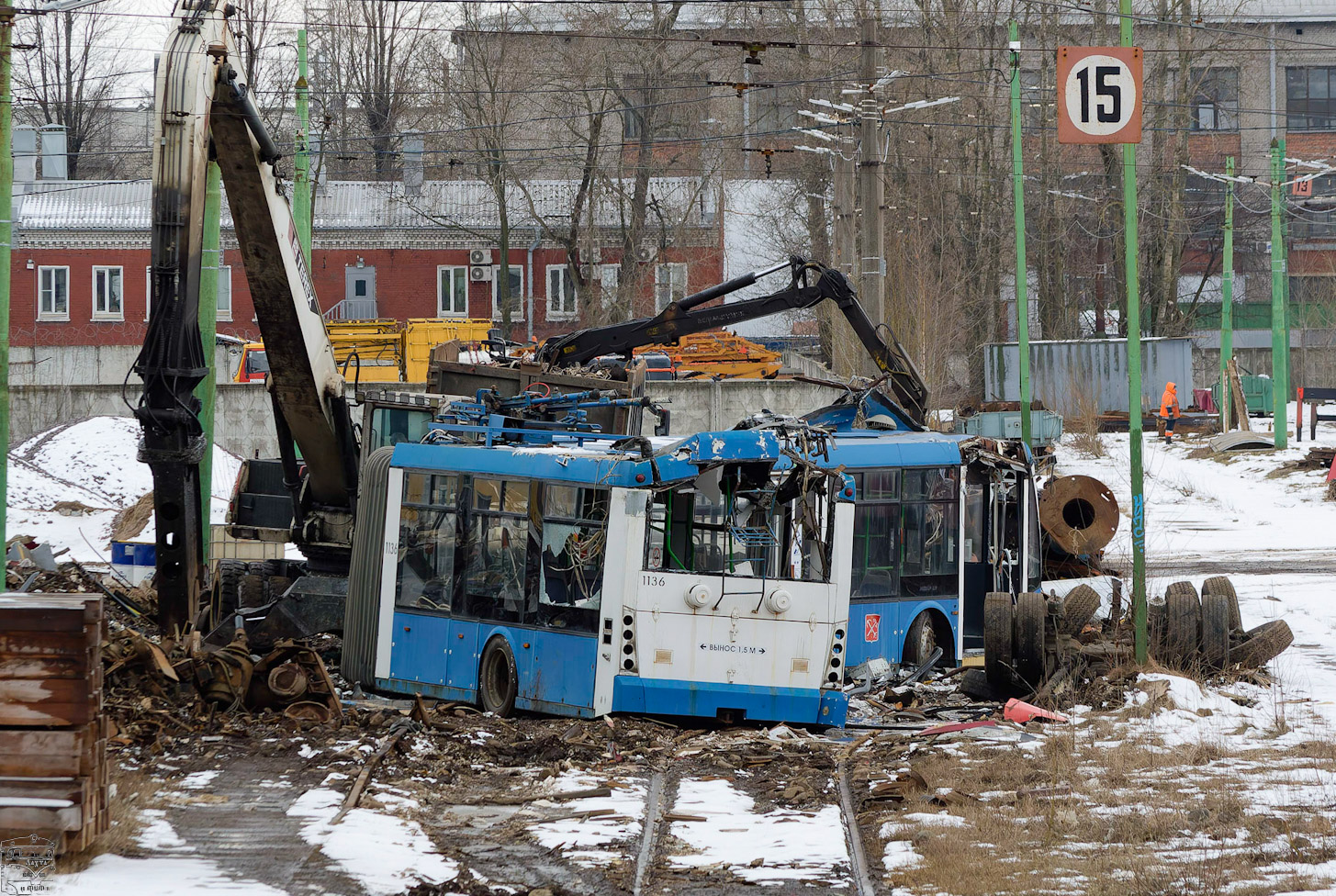 Санкт-Петербург, Тролза-6206.01 «Мегаполис» № 1136