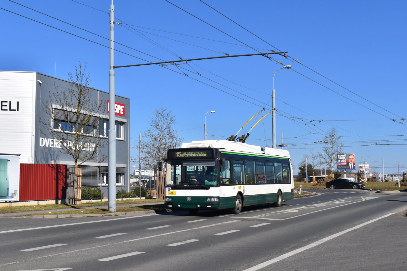 Плзень, Škoda 24Tr Irisbus Citybus № 497