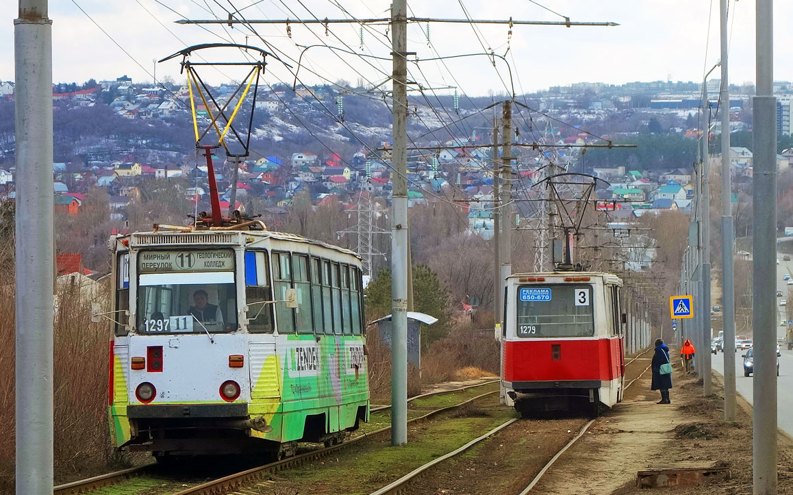 Саратов, 71-605 (КТМ-5М3) № 1297