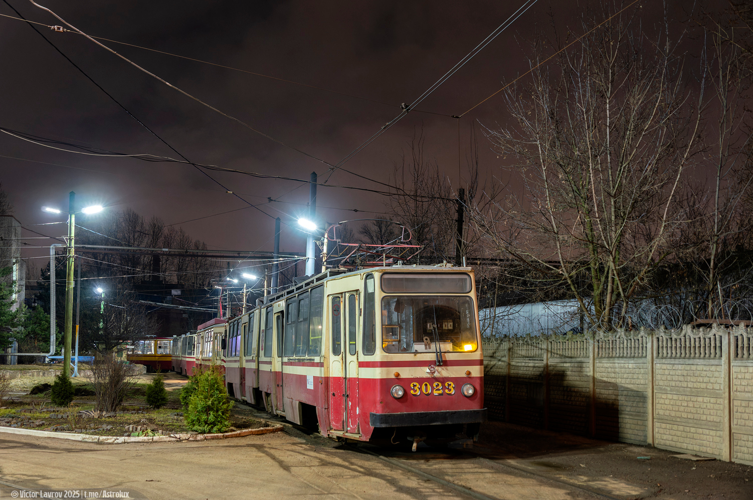 Санкт-Петербург, ЛВС-86К № 3023