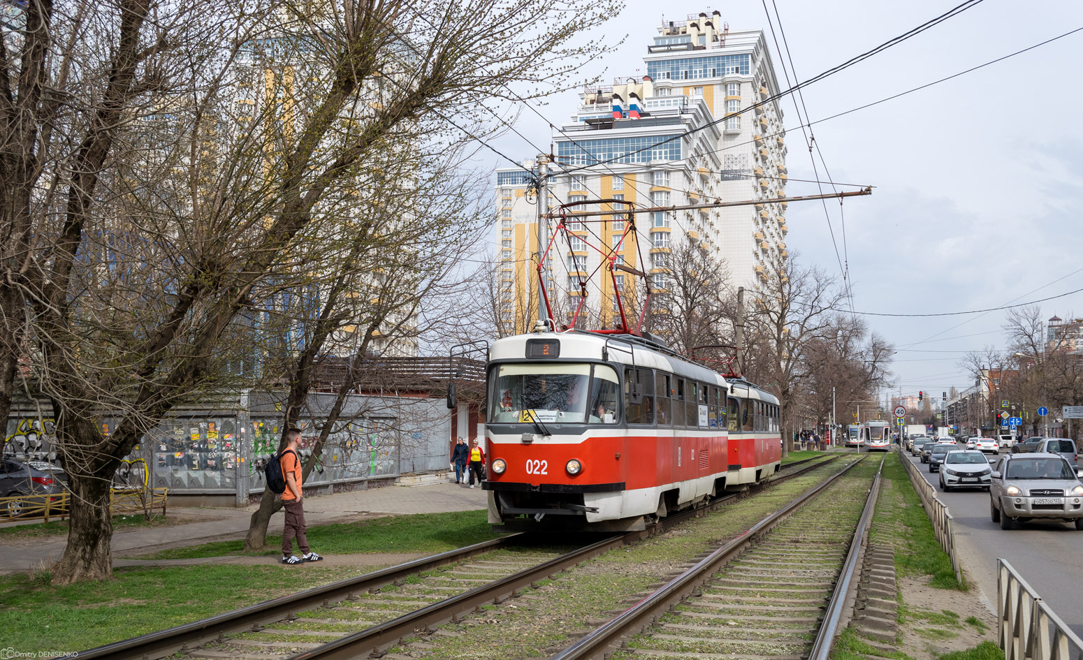 Краснодар, Tatra T3SU КВР ТРЗ № 022