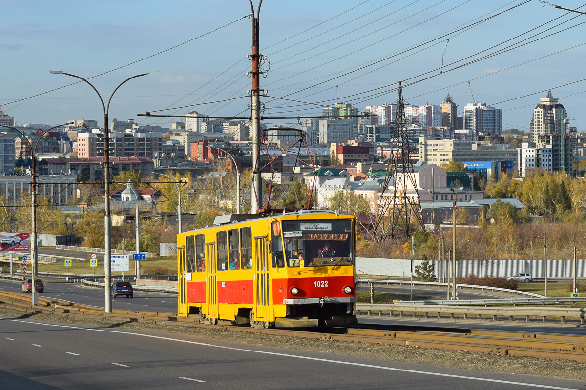 Барнаул, Tatra T6B5SU № 1022