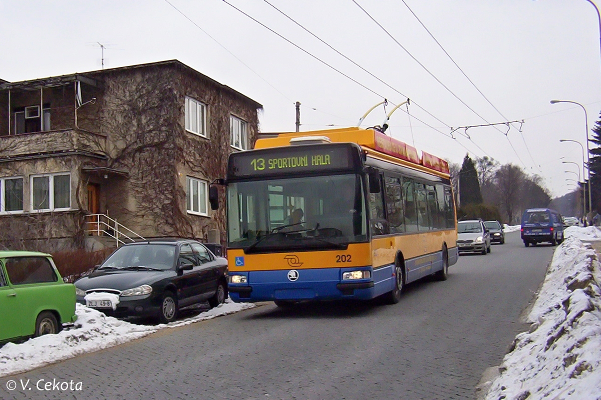 Злин, Škoda 24Tr Irisbus Citybus № 202