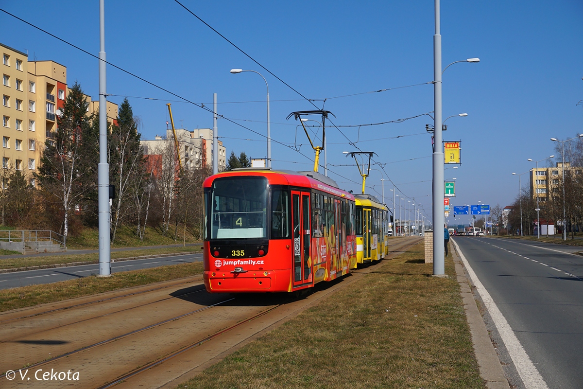 Plzeň, Vario LFR.S № 335 Plzeň, Vario LFR.S № 335