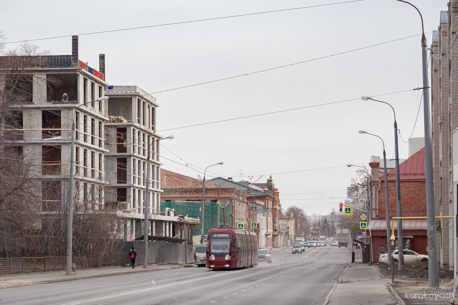 Казань — Большое трамвайное кольцо; Казань — Линии ГЭТ [1] — Центр