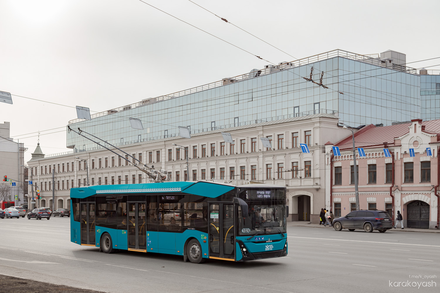 Kazan, MAZ-303T22 N°. 1024