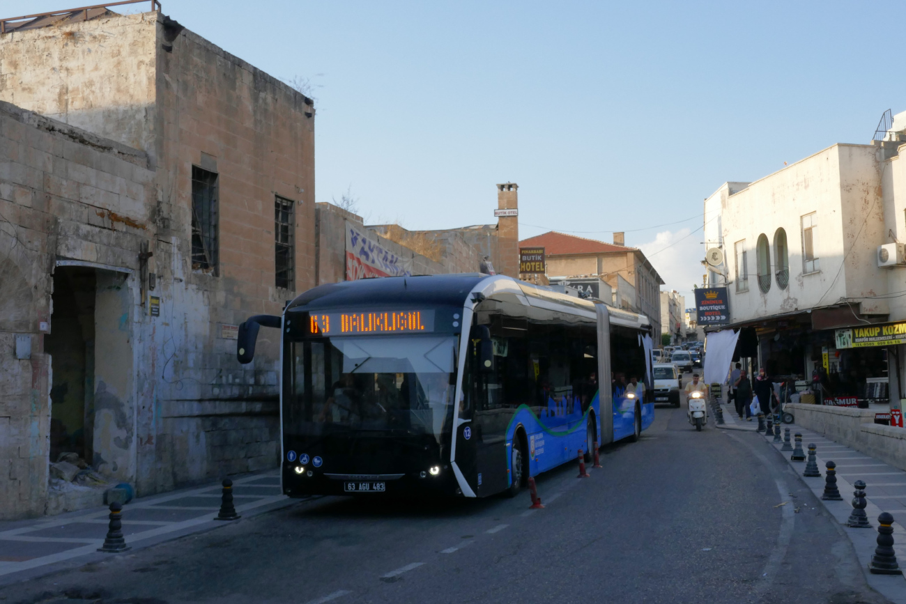 Шанлыурфа, Bozankaya Trambüs 18 MT № 12