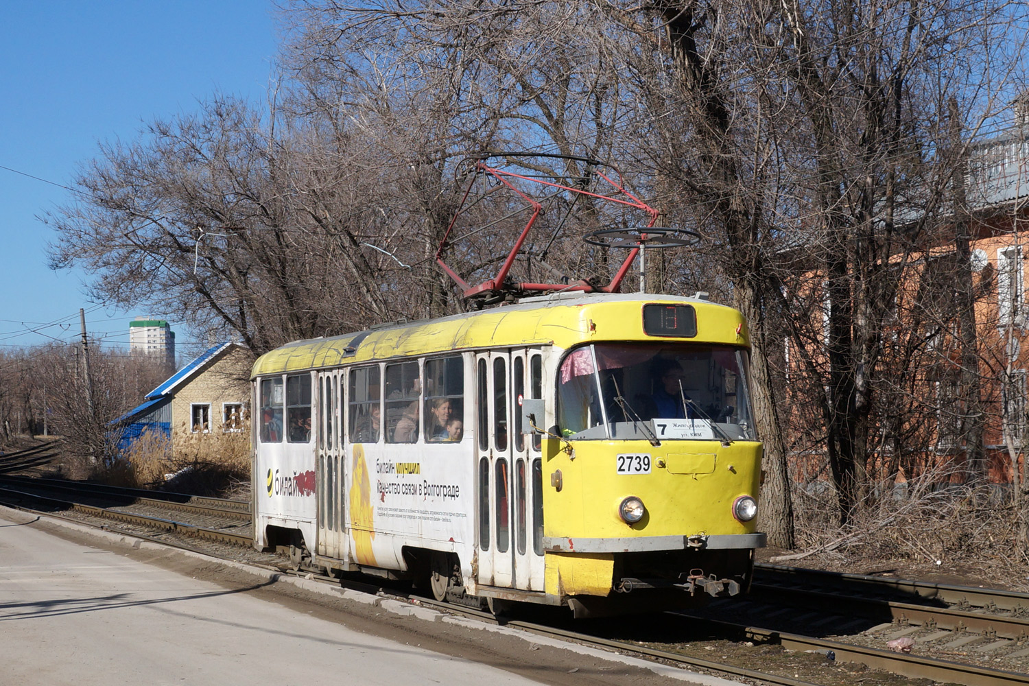 Волгоград, Tatra T3SU № 2739