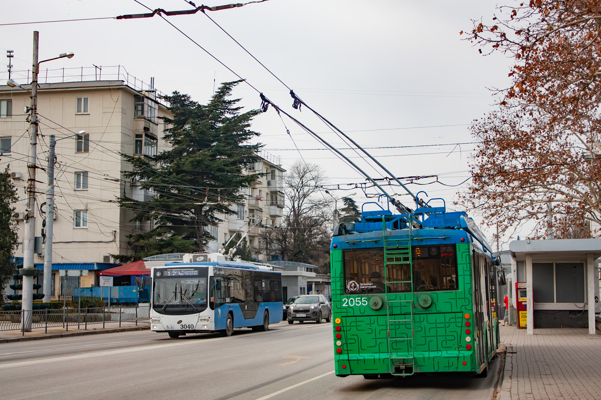 Севастополь, Тролза-5265.02 «Мегаполис» № 2055