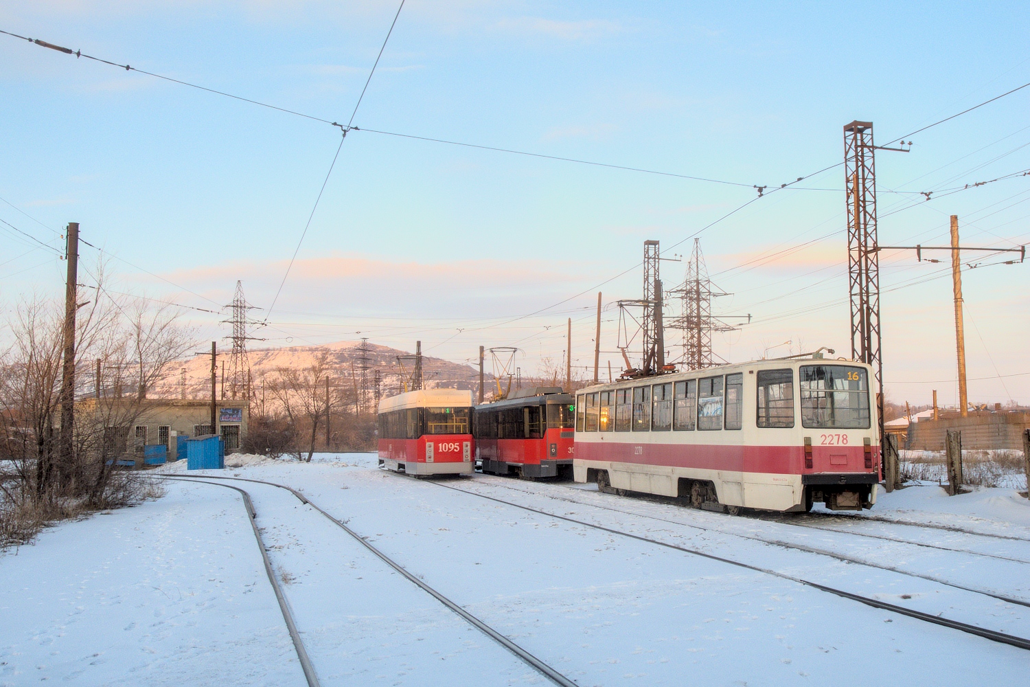 Магнитогорск, 71-605РМ13 № 1095; Магнитогорск, 71-608КМ № 2278