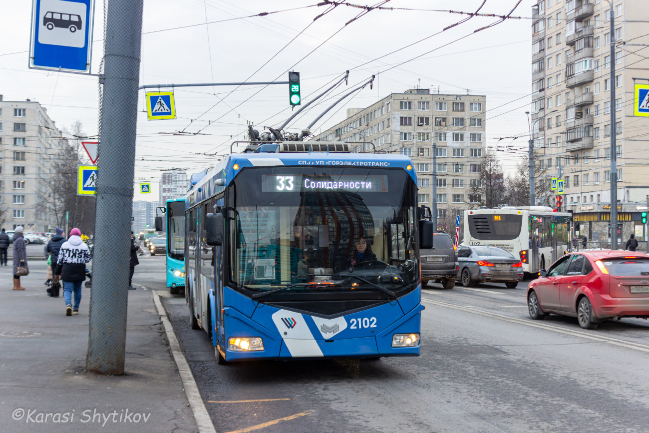 Санкт-Петербург, БКМ 32100D № 2102