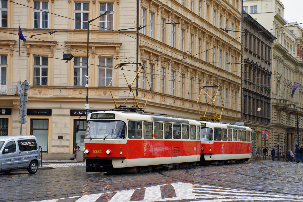 Прага, Tatra T3R.P № 8384
