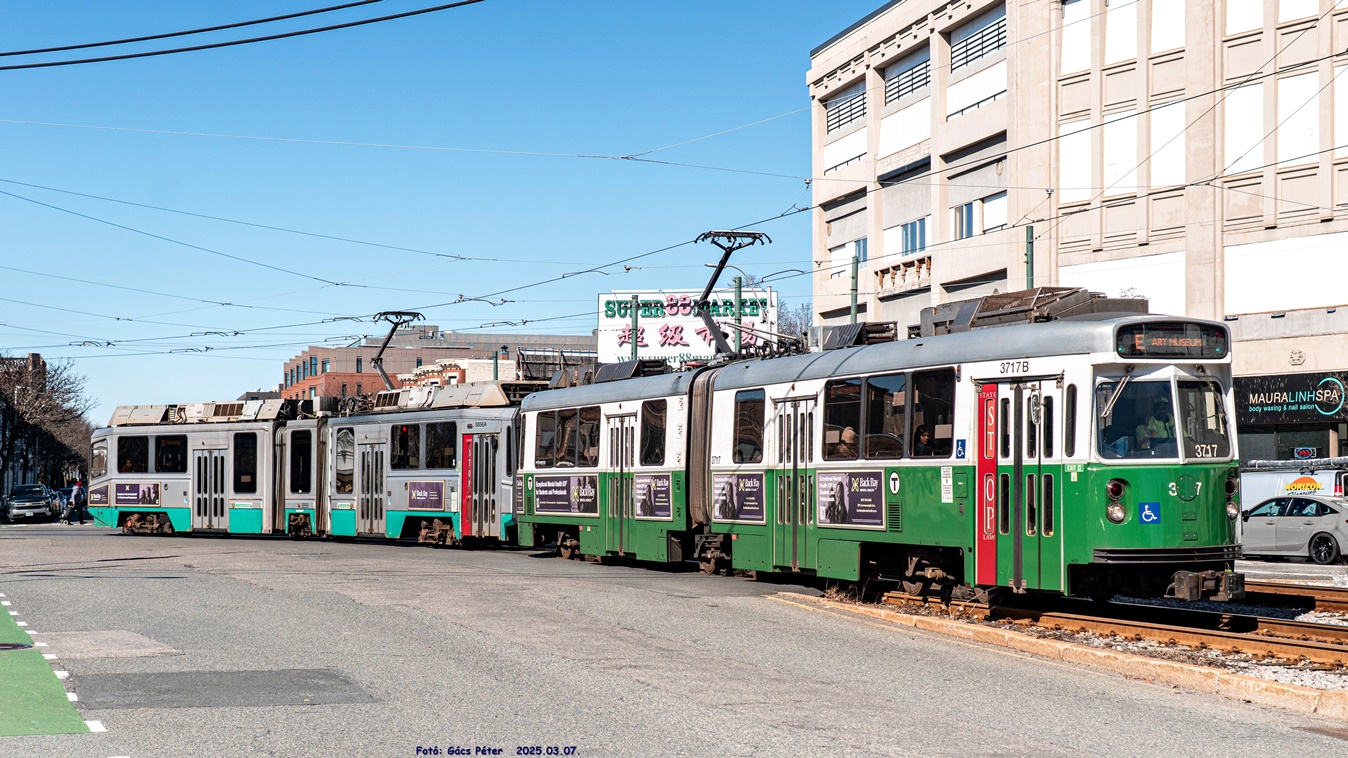 Boston, Kinki Sharyo MBTA Type 7 № 3717