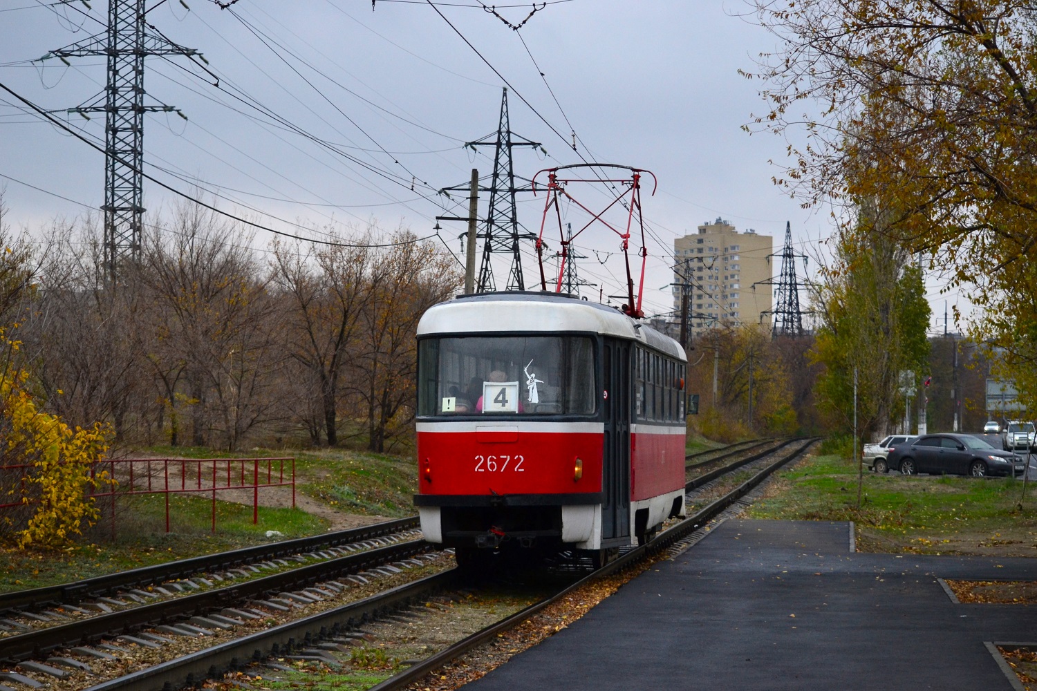 Volgográd, Tatra T3SU (2-door) — 2672