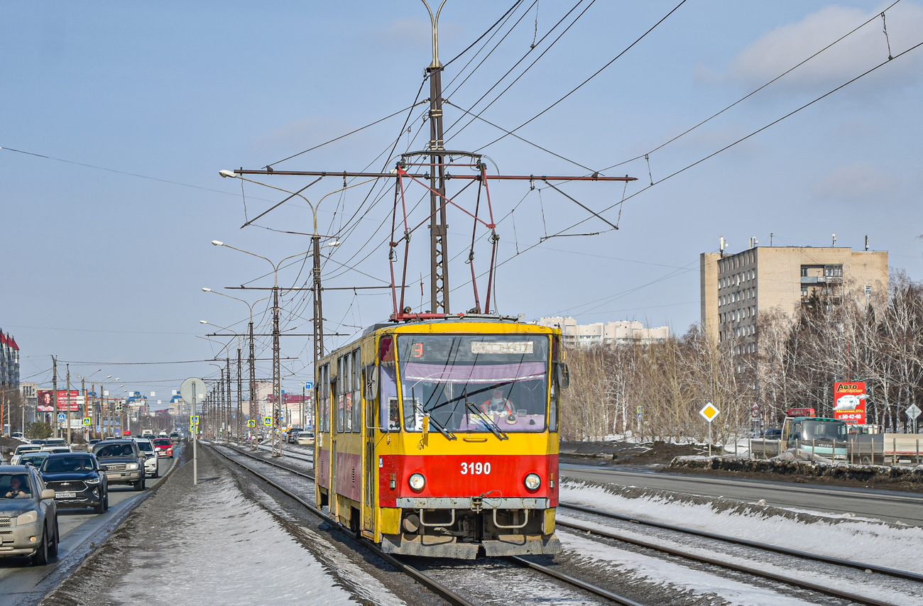 Барнаул, Tatra T6B5SU № 3190