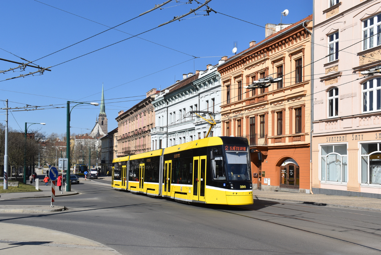 Пльзень, Škoda 40T ForCity Smart № 390