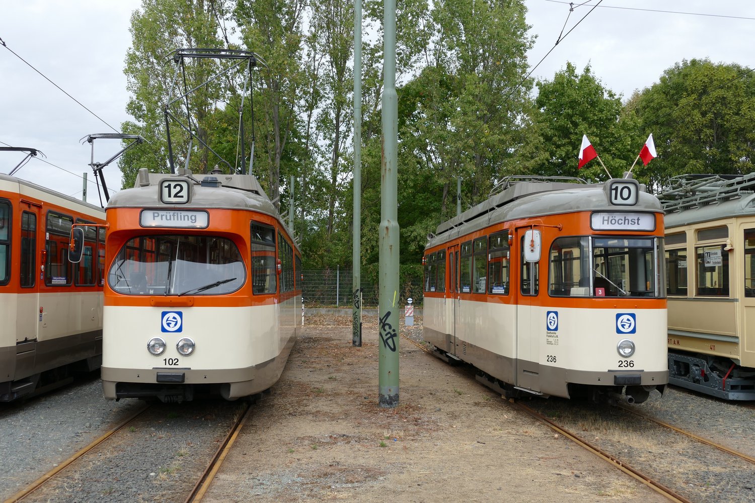 Frankfurt am Main, Duewag M № 102; Frankfurt am Main, Duewag L № 236