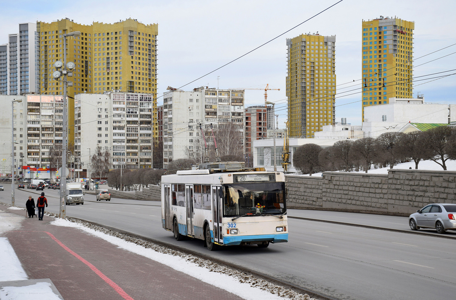 Екатеринбург, Тролза-5275.07 «Оптима» № 302