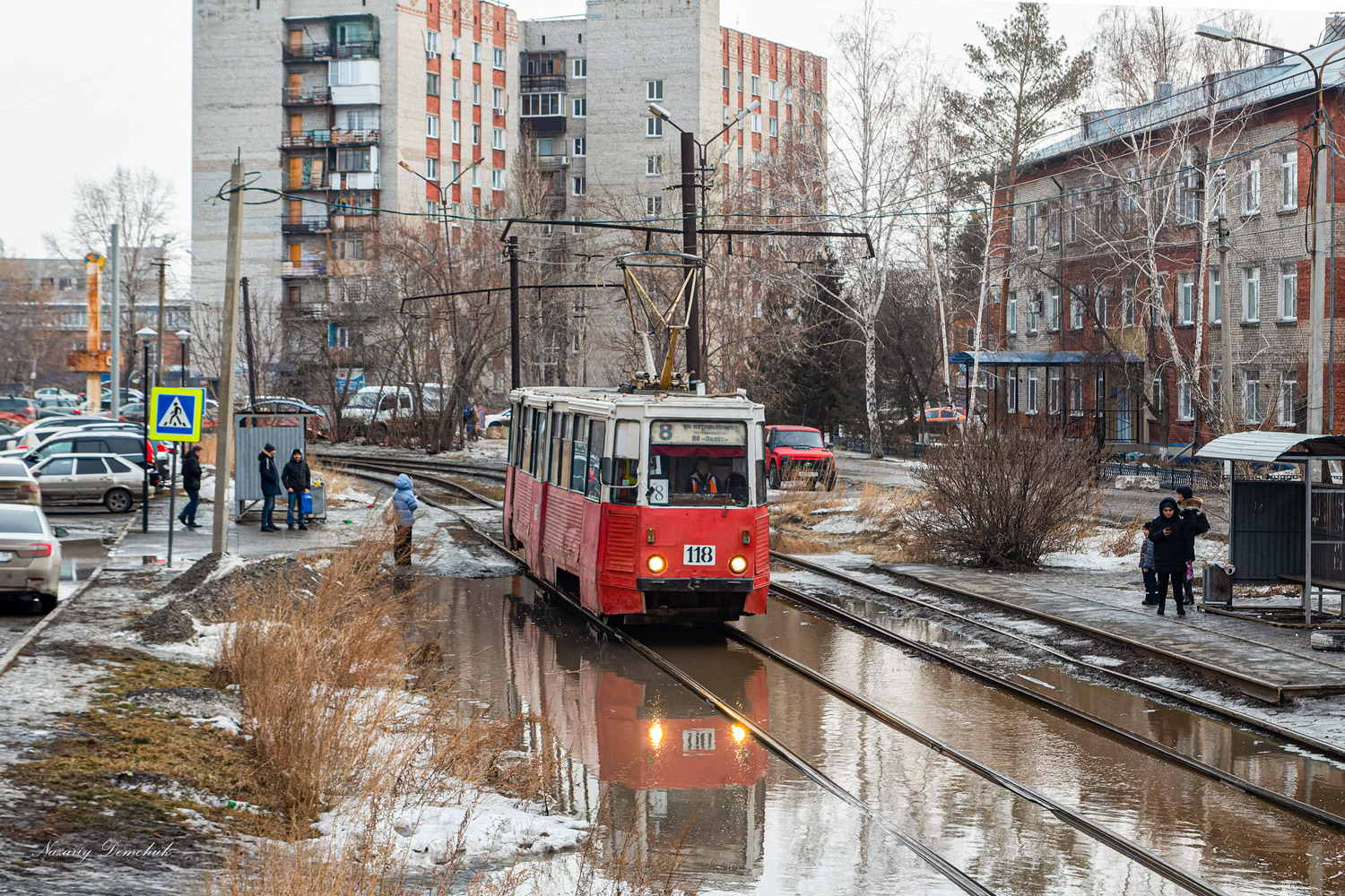 Omsk, 71-605 (KTM-5M3) č. 118
