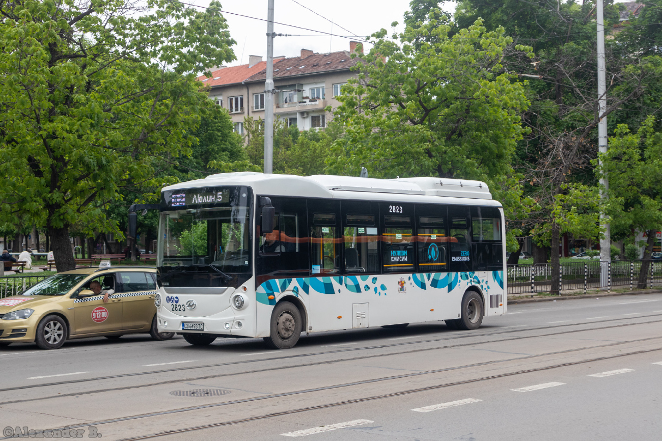 София, Higer KLQ6832GEV № 2823