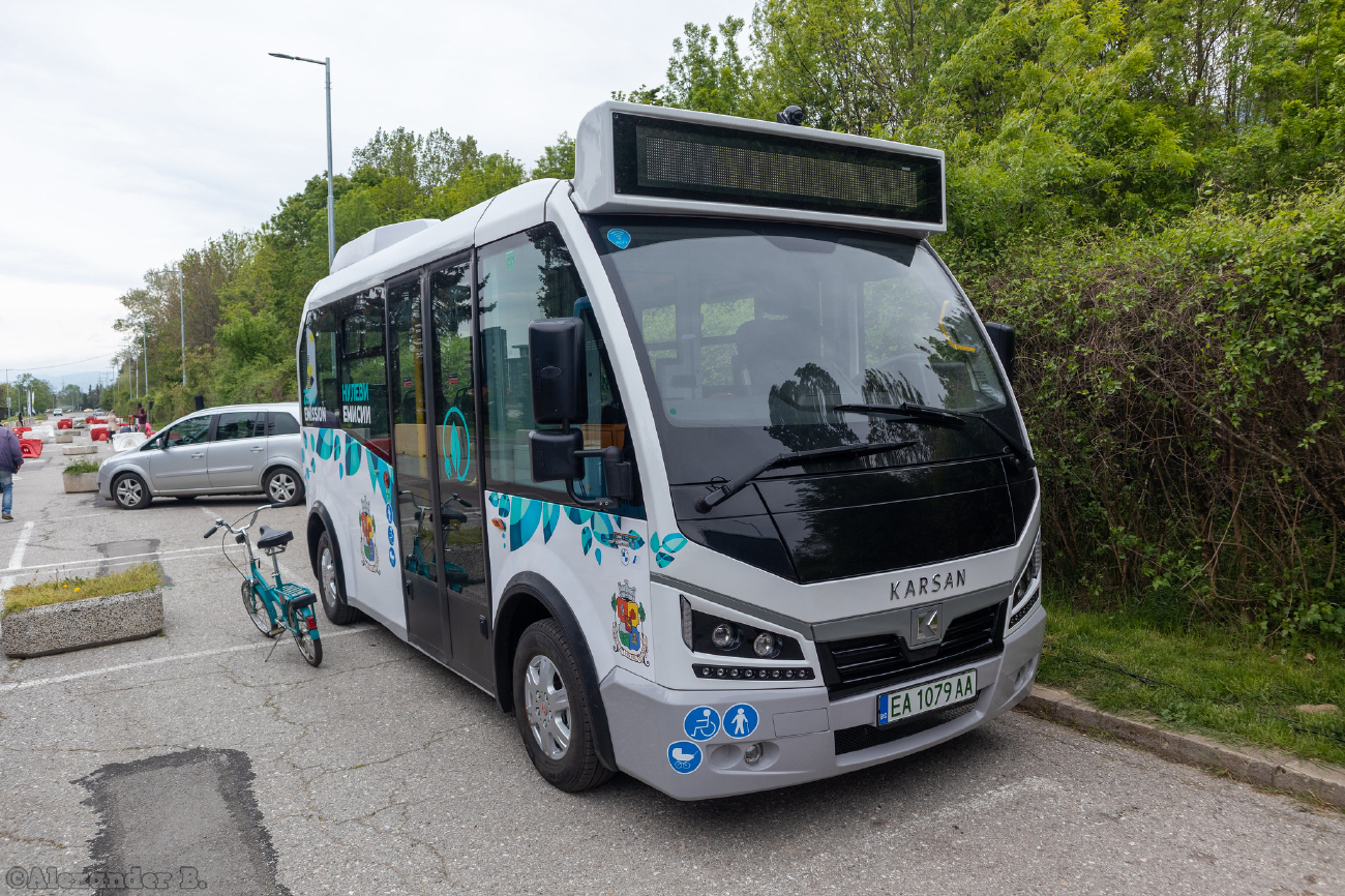 София, Karsan e-Jest № EA 1079 AA; София — «Весенний Витоша Фест» перед «НИМ» — София — 11-14.05.2023