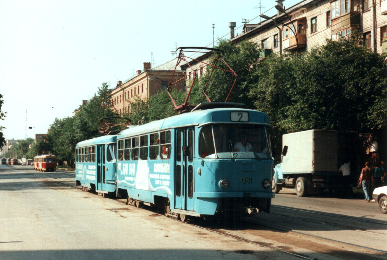 Екатеринбург, Tatra T3SU (двухдверная) № 081