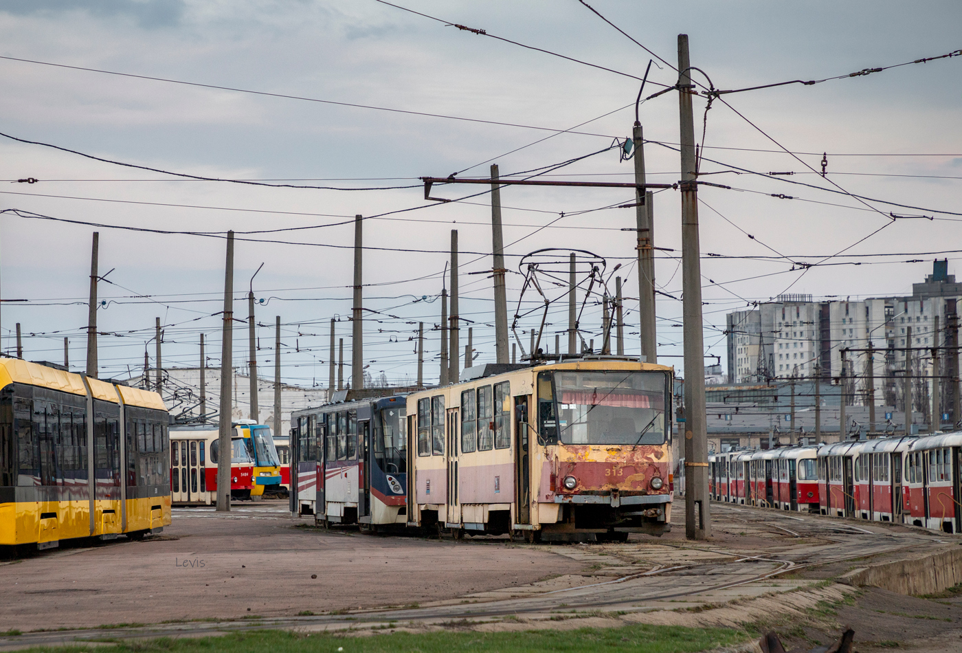 Киев, Tatra T6B5SU № 313