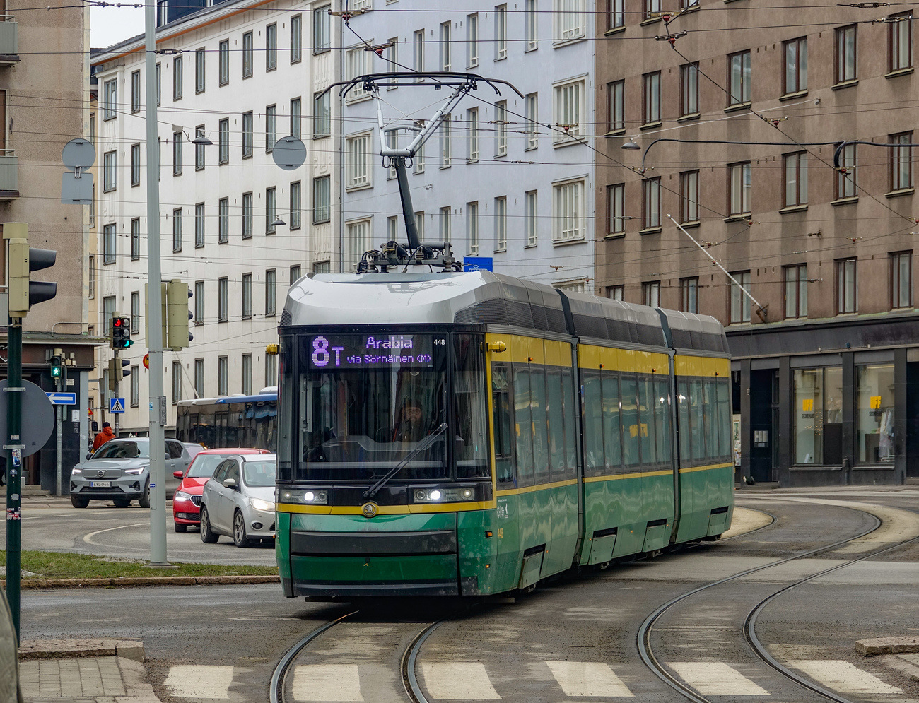 Хельсинки — Эспоо, Škoda ForCity Smart Artic MLNRV3 № 448