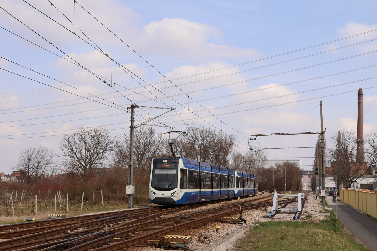 Вена, Alstom 500 № 504 Вена, Alstom 500 № 504