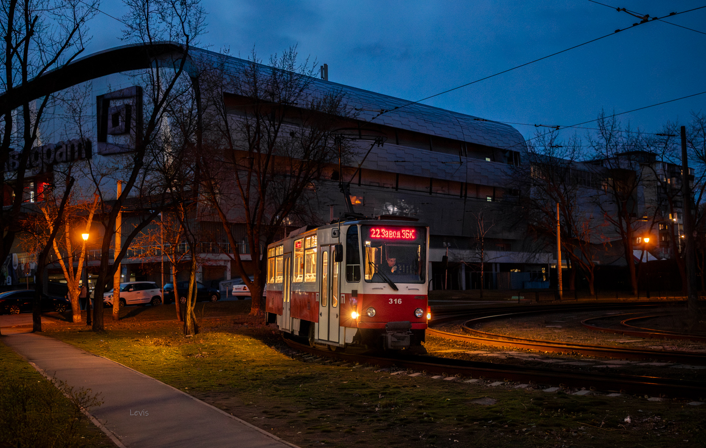 Киев, Tatra T6A5 № 316