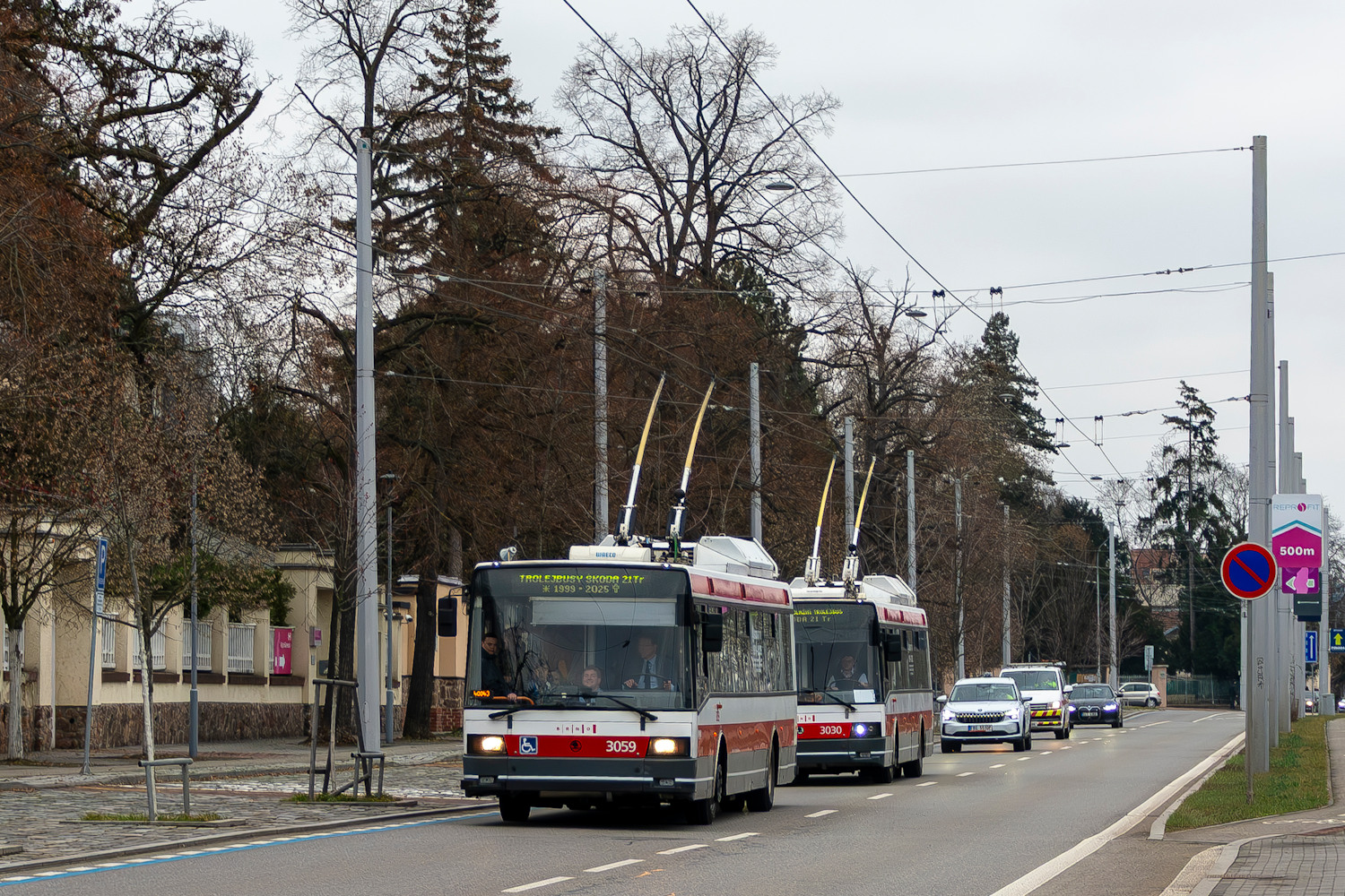 Брно, Škoda 21Tr № 3059